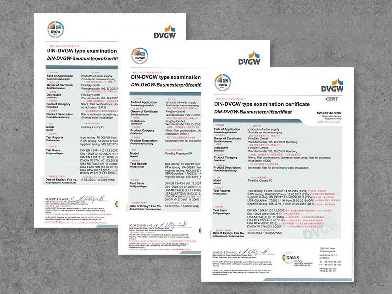 法茲產(chǎn)品DVGW認(rèn)證 法茲產(chǎn)品DVGW認(rèn)證
