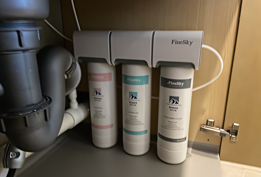 上海徐匯某小區客戶 安裝前置過濾器+超濾凈水器案例